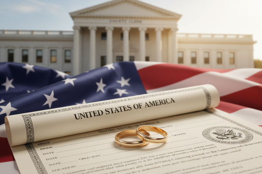 Новая услуга: Брак в США и за границей!